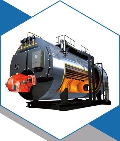 Package type oil and gas fired steam boiler