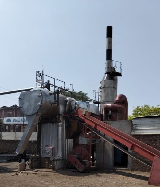 4 TPH fixed grate biomass boiler installed at Samad Apparel