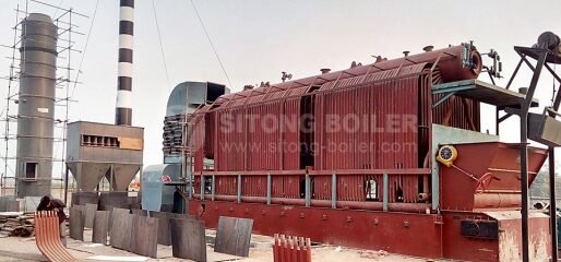 Boiler fuel conversion to biomass at Shafi Taxcel Ltd